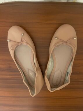 Essex Lane Ballet Flats in Blush Peach